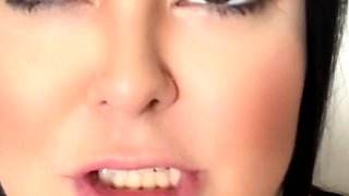 Big boobs milf masturbates with her dildo
