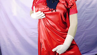 Beautiful village woman with a stranger