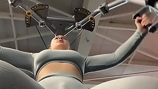 Masturbate in the Gym so Hard