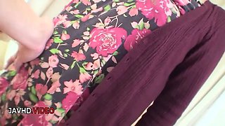 Seductive Asian Beauty Toshiko Shiraki Shows Off Her Hairy Pussy In Seduction