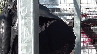 Fat German Slut Loves Pissing in Public