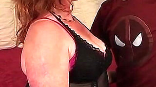 Desperate Amateurs Hot Redhead MILF Dawnelle Gets Her Pussy Pounded by Big Hard Cock