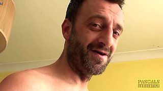 Pixie subslut Mila Milan fed sperm after ass fucking striking