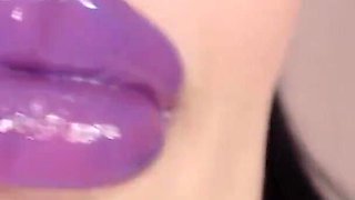 Huge Lips Fetish, Nose Fetish, Smoke