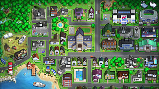 Stepmom takes advantage of grabbing my penis when we're alone - summertime saga