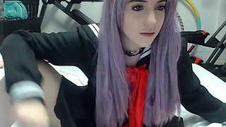 Emo Teen Becka Solo Webcam Masturbation Porn