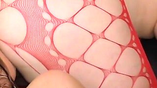 Cheyenne & Jasmine & Catalia - Foursome Fucking with Smiley