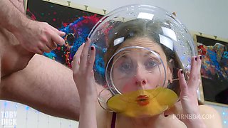 PISS SPEW Face in the BOWL-Alice Maze in extreme piss RECYCLING