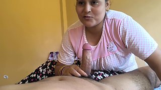 Desi MILF Cum in Mouth Suck Big Cock