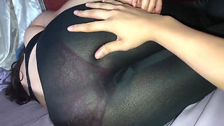 My Stepmother in Some Very Hot Transparent Leggings