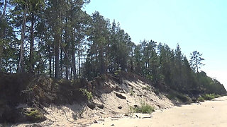 Big Ass in Shorts and Leather Leggings