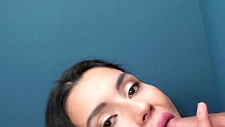 Glory Hole Blowjobs and Brunettes