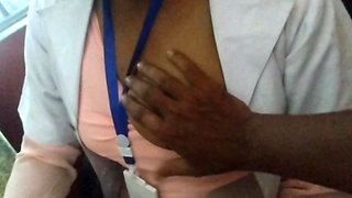 Seeing the Sexy Doctor, the Boy's Mood Became and Both of Thm Had Sex