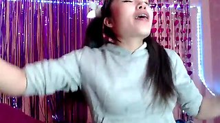 Dildo in her mouth: Blowjob, Hardcore  Asian Porn