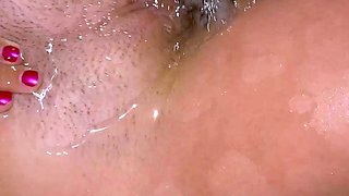 Amateur striptease and Solo masturbation