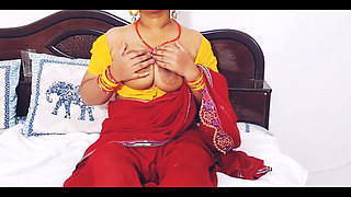 Beautiful Bhabhi Hot XXX Sex with Secret Lover! with Clear Hindi Audio