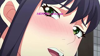 Deep bounce sex - Momoka begs Ryota to fuck her harder