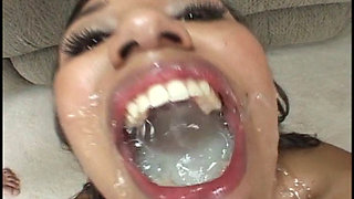 Jasmine Byrne on bitch mode swallow 5 loads of cum