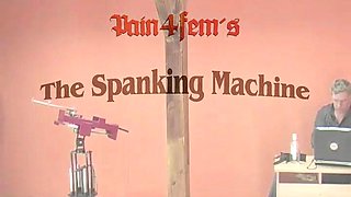 Nancy2 Spanking Machine - Bare Back Whipping