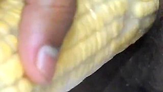 Creamy Cone Deep Inside My Pussy - Intense Food Insertion Play
