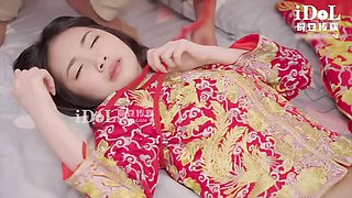 Idol Media ID5340 The village chiefs stupid son needs help from his father-in-law to enter the bridal chamber Xiangling