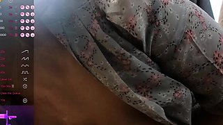 Awesome Big Boobs Blonde Masturbates In The Shower