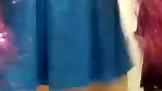 Naked Horny Asian Cheerleader Dance to Music Video