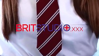 Hot British 18 Year Old Laughs While You Jerk Your Tiny Cock