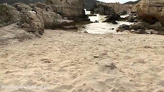 Emma White And Ellie Luna In Babes On The Beach