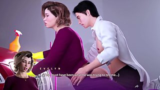 Stepmom adventure continues in this high-quality animated hentai journey