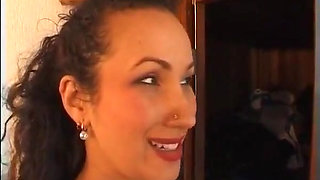 A Dominating Bitch Gets Fucked in Her Hot Tub