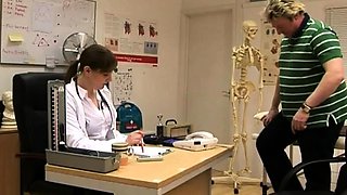 Blonde brunette have group sex