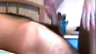 Auntie caught sucking cock in spare room