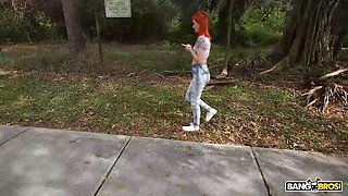 Bangbros - sawyer kelly boards the pound bus for a ride and takes another ride on a meaty pecker