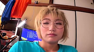 Japanese teen handjob in bus full of people