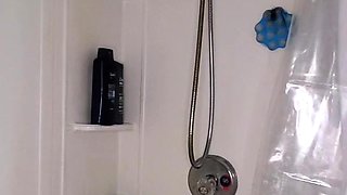 Small titted babe toys her pussy on webcam