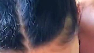 Beautiful Argentine Gives a Good Blowjob While Saying That She Loves It