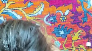 Sexy Slut Gives A Big Cock A Blowjob In The Car