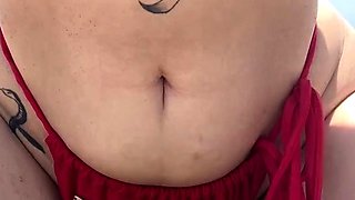 Nasty brunette pornstar with big boobs