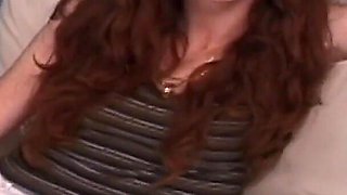 Hairy Pussy Redhead Makes Her First Ever Nude Video