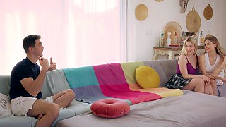 Their First Threesome Kitty Wild Nikoletta Queen