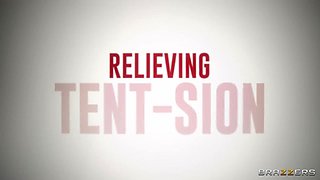 Relieving Tent-Sion With Jimmy Michaels, Damion Dayski, Roxie Sinner - Brazzers