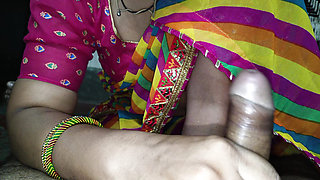 Aunty sucked my small cock with fun and drank all the water of the land / Indian Aunty Cum in Mouth/Blowjob Job Desi Grill