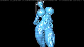 Navi Avatar Cartton 3D Porn