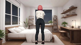 Chainsaw Love - Fucking and Stripping Chainsaw Man's Beautiful Makima