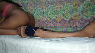 Karva Chauth-special Anal Sex first time wife desi doggy position hard fucking in husband clear Hindi.