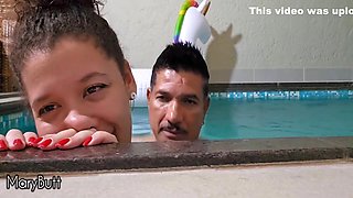 Ed Junior - After The Recordings I Asked Him To Fuck Me More In The Pool 10 Min
