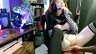 Amateur Asian Webcam Strip Masturbation