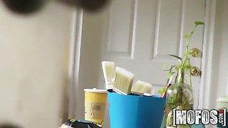 Mofos - land lord has some fun with hot teenage