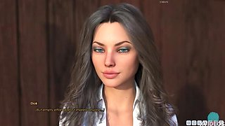 Lust Academy #97 - Hot Teen Brunette with Big Tits & Thick Ass - Sexy Legs & Wet Pussy